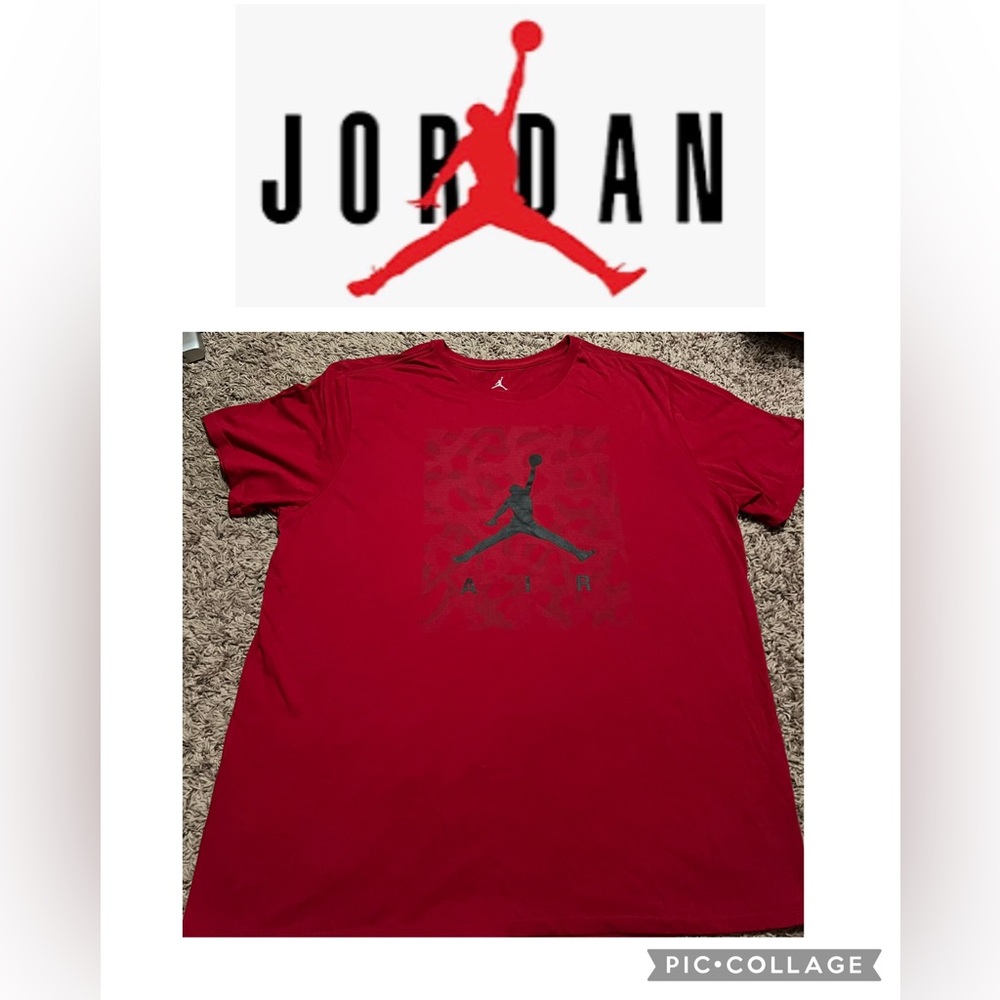 Jordan Red Jumpman Tee